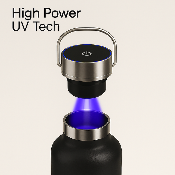 AquaVera Fortis UV Sterilizing Bottle 750ml